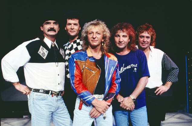 SMOKIE Smokie, britische Pop Rock Band, Aufnahme in Deutschland, 1995. Smokie, British Pop Rock Band, photo shoot, Germany, 1995., Deutschland Copyright: kpa UnitedArchives55024236 EDITORIAL USE ONLY