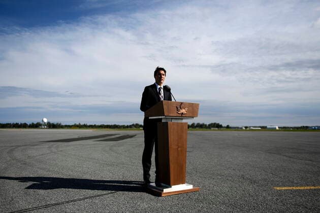 September 5, 2022, Ottawa, ON, CAN: Prime Minister Justin Trudeau makes a statement in Ottawa on Monday, Sept. 5, 2022 about the stabbing attack in Saskatchewan that claimed the lives of 10 people. Ottawa CAN  - ZUMAc35_ 20220905_zaf_c35_112 Copyright: xJustinxTangx