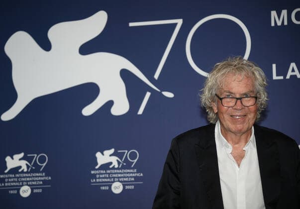 September 6, 2022, VENICE: Filmmakers Jorgen Leth poses at a photocall for Music for black pigeons during the 79th annual Venice International Film Festival, in Venice, Italy, 06 September 2022. The movie is presented out of competition at the festival running from 31 August to 10 September2022. ANSA CLAUDIO ONORATI VENICE - ZUMAa110 20220906_zaf_a110_010 Copyright: xClaudioxOnoratix