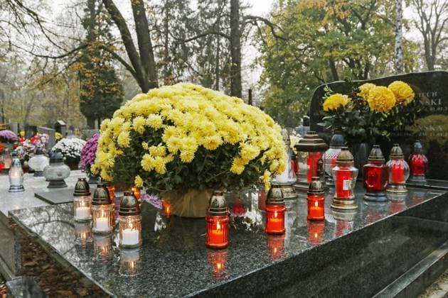 Rakowicki Cemetery, one of the best known cemeteries of Poland, located in the centre of Krakow, Poland.  BEW1DAAB83A