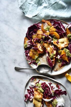 Halloumi Orange Salad Copyright: xGeorgiaxMcDermottx -GM180319-4