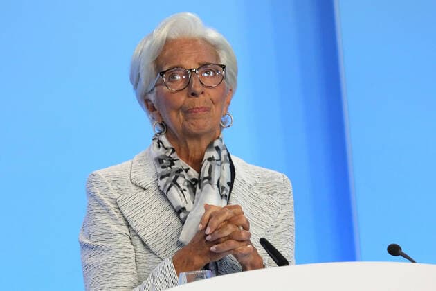 News Themen der Woche KW36 08.09.2022, Frankfurt, DEU Pressekonferenz der Europaeischen Zentralbank, ECB, Christine Lagarde, Praesidentin der Europaeischen Zentralbank