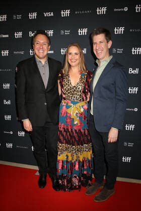 47eme Festival International du Film de Toronto. 47th Toronto International Film Festival. Red carpet of « The handmaid s tale ». Studio executives. 283844 2022-09-08 Toronto Canada  Copyright: xIsabellexVautierx xStarfacex STAR_283844_125