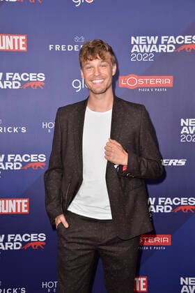 Chris Waschek beim Bunte New Faces Award STYLE in Berlin 08.09.2022