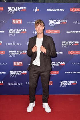 Chris Waschek beim Bunte New Faces Award STYLE in Berlin 08.09.2022