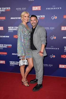 Verena Kerth und Marc Terenzi beim Bunte New Faces Award STYLE in Berlin 08.09.2022