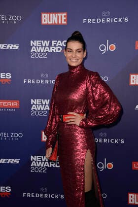 Rebecca Kunikowski beim Bunte New Faces Award STYLE in Berlin 08.09.2022