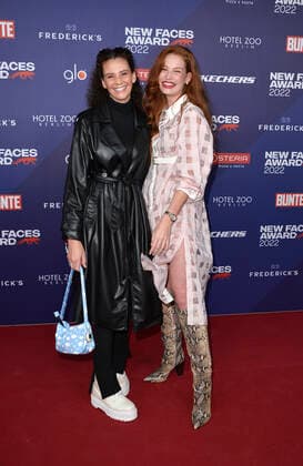 Betty Taube und Jana Heinisch beim Bunte New Faces Award STYLE in Berlin 08.09.2022