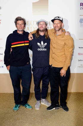 Sportfreunde Stiller bei der Verleihung des Deutschen Radiopreises 2022 im Schuppen 52. Hamburg, 08.09.2022