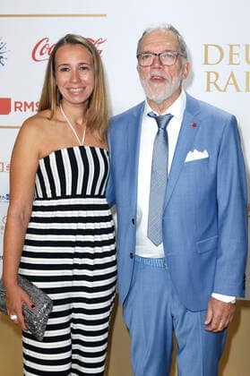 Kirstin Tiemann und Wolfgang Trepper bei der Verleihung des Deutschen Radiopreises 2022 im Schuppen 52. Hamburg, 08.09.2022