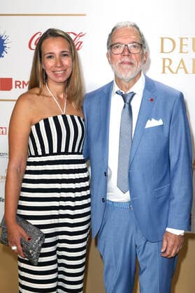 Kirstin Tiemann und Wolfgang Trepper bei der Verleihung des Deutschen Radiopreises 2022 im Schuppen 52. Hamburg, 08.09.2022