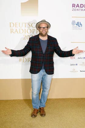Gregor Meyle bei der Verleihung des Deutschen Radiopreises 2022 im Schuppen 52. Hamburg, 08.09.2022