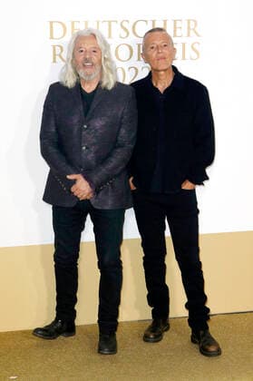 Roland Orzabal und Curt Smith von Tears for Fears bei der Verleihung des Deutschen Radiopreises 2022 im Schuppen 52. Hamburg, 08.09.2022