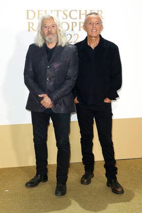Roland Orzabal und Curt Smith von Tears for Fears bei der Verleihung des Deutschen Radiopreises 2022 im Schuppen 52. Hamburg, 08.09.2022