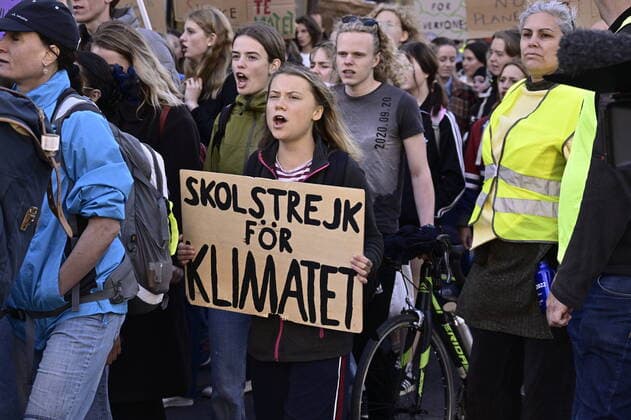 News Themen der Woche KW36 Greta Thunberg participates when Fridays For Futures organizes a climate strike in connection with the general elections in Sweden, Stockholm, September 09, 2022. STOCKHOLM Sweden x10090x *** Greta Thunberg participates when Fridays For Futures organizes a climate strike in connection with the general elections in Sweden, Stockholm, September 09, 2022 STOCKHOLM Sweden x10090x  Copyright: xClaudioxBresciani TTx FRIDAYS FOR FUTURE