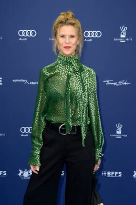 Leslie Malton bei der Verleihung des Deutschen Schauspielpreises 2022 im Restaurant Spindler & Klatt. Berlin, 09.09.2022