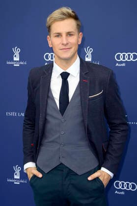 Lukas Sauer bei der Verleihung des Deutschen Schauspielpreises 2022 im Restaurant Spindler & Klatt. Berlin, 09.09.2022