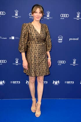 Mia Maariel Meyer bei der Verleihung des Deutschen Schauspielpreises 2022 im Restaurant Spindler & Klatt. Berlin, 09.09.2022