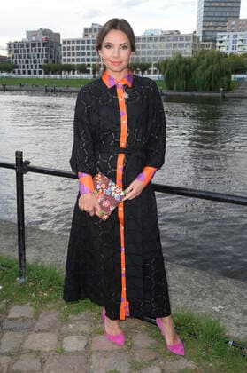 Nadine Warmuth bei der Verleihung des Deutschen Schauspielpreises 2022 im Restaurant Spindler & Klatt. Berlin, 09.09.2022