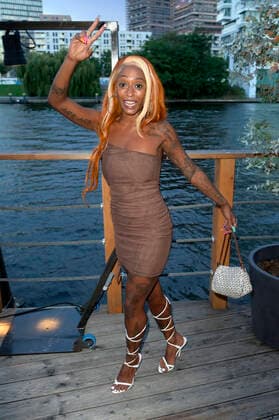 Nura bei der Verleihung des Deutschen Schauspielpreises 2022 im Restaurant Spindler & Klatt. Berlin, 09.09.2022