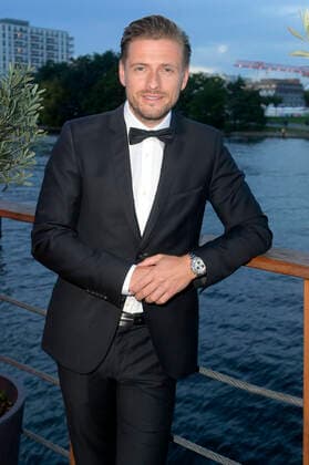 Jörn Schlönvoigt bei der Verleihung des Deutschen Schauspielpreises 2022 im Restaurant Spindler & Klatt. Berlin, 09.09.2022
