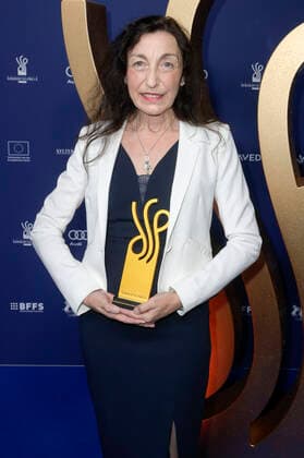 Isabella Vertes-Schütter bei der Verleihung des Deutschen Schauspielpreises 2022 im Restaurant Spindler & Klatt. Berlin, 09.09.2022
