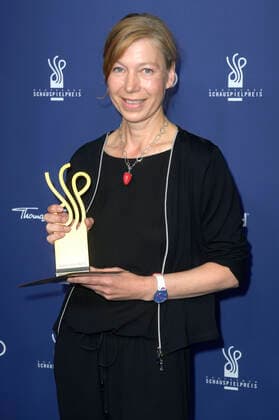 Jule Böwe bei der Verleihung des Deutschen Schauspielpreises 2022 im Restaurant Spindler & Klatt. Berlin, 09.09.2022