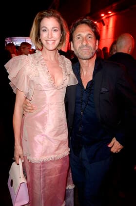 Julia Stinshoff und Falk-Willy Wild bei der Verleihung des Deutschen Schauspielpreises 2022 im Restaurant Spindler & Klatt. Berlin, 09.09.2022