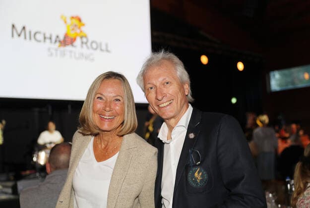 28. Tabaluga Golf Cup Sybille Beckenbauer und Norbert Schramm, Tutzing Bayern Deutschland Golfplatz Tutzing