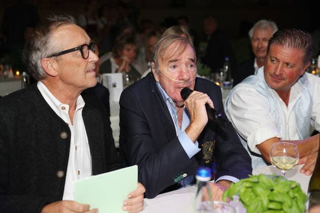 28. Tabaluga Golf Cup Michael Roll und Frank Fleschenberg, Tutzing Bayern Deutschland Golfplatz Tutzing