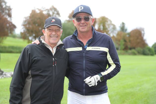 28. Tabaluga Golf Cup Michael Roll und HANS SIGL, Tutzing Bayern Deutschland Golfplatz Tutzing