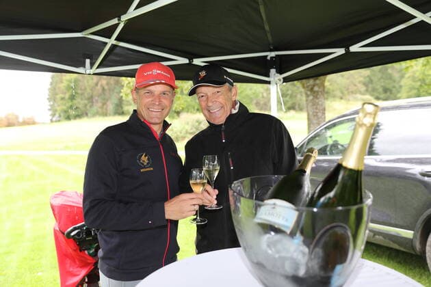 28. Tabaluga Golf Cup Tobias Angerer und Michael Roll, Tutzing Bayern Deutschland Golfplatz Tutzing