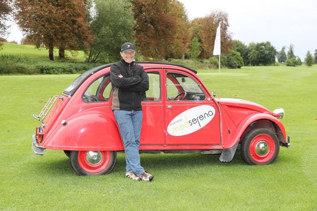 28. Tabaluga Golf Cup Michael Roll mit 2 CV, Tutzing Bayern Deutschland Golfplatz Tutzing