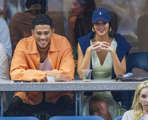 Entertainment Themen der Woche KW36 Entertainment Bilder des Tages September 11, 2022, Flushing Meadows, New York, USA: (R) Kendall Jenner and Devin Booker attend the 2022 US Open Championship match between Carlos Alcaraz of Spain and Casper Ruud of Norway on Day 14 of the 2022 US Open at USTA Billie Jean King National Tennis Center on Sunday September 11, 2022 in the Flushing neighborhood of the Queens borough of New York City. PI Flushing Meadows USA - ZUMAp124 20220911_zaa_p124_134 Copyright: xJAVIERxROJASx