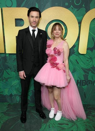 Kaley Cuoco, Tom Pelphrey attend the 2022 HBO Emmy s Party at San Vicente Bungalows on September 12, 2022 in West Hollywood, California. Photo: CraSH imageSPACE MediaPunch Copyright: ximageSPACEx