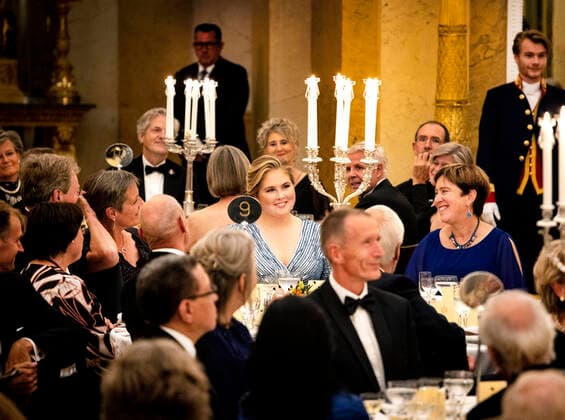 News Bilder des Tages 14-09-2022 Noordeinde Princess Amalia during a dinner with members of the Council of State in Noordeinde Palace. Â  Copyright: xPPEx