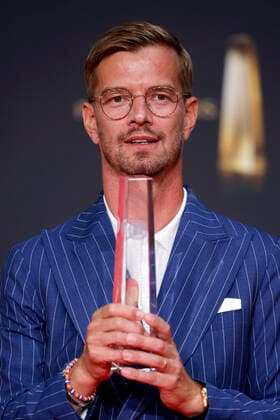 Fernsehmoderator Joko Winterscheidt beim Deutschen Fernsehpreis 2022 in den MMC-Studios in Ossendorf. Köln, 14.09.2022 NRW Deutschland Copyright: xChristophxHardtx