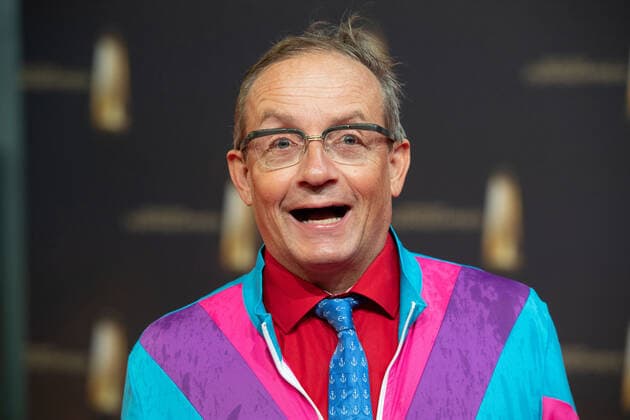 Wigald BONING, Comedian, Roter Teppich, Red Carpet Show, Ankunft, arrival, Verleihung des Deutschen Fernsehpreises, Der Deutsche Fernsehpreis 2022, Deutscher Fernsehpreis 2022 in Koeln, am 14.09.2022.