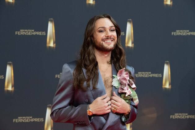 Ricardo SIMONETTI, Roter Teppich, Red Carpet Show, Ankunft, arrival, Verleihung des Deutschen Fernsehpreises, Der Deutsche Fernsehpreis 2022, Deutscher Fernsehpreis 2022 in Koeln, am 14.09.2022.