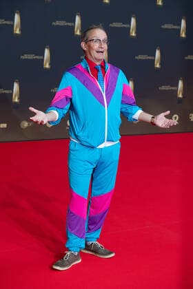 Wigald BONING, Comedian, Roter Teppich, Red Carpet Show, Ankunft, arrival, Verleihung des Deutschen Fernsehpreises, Der Deutsche Fernsehpreis 2022, Deutscher Fernsehpreis 2022 in Koeln, am 14.09.2022.