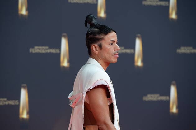 Jorge GOZALEZ, Roter Teppich, Red Carpet Show, Ankunft, arrival, Verleihung des Deutschen Fernsehpreises, Der Deutsche Fernsehpreis 2022, Deutscher Fernsehpreis 2022 in Koeln, am 14.09.2022.