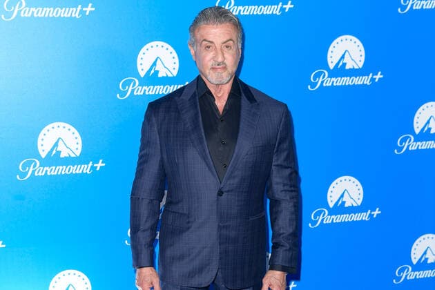 Entertainment Bilder des Tages September 14, 2022, Rome, Italy: Sylvester Stallone attends the Paramount plus channel blu carpet at CinecittÃ studios. Rome Italy - ZUMAs197 20220914_zaa_s197_477 Copyright: xMarioxCartellix