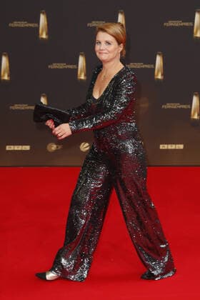 Der Deutsche Fernsehpreis 2021 Annette Frier auf dem roten Teppich bei der Verleihung Der Deutsche Fernsehpreis Die TV-Highlights des Jahres am 14. September in den MMC Studios Köln. Copyright: xEventpressxGolejewskix