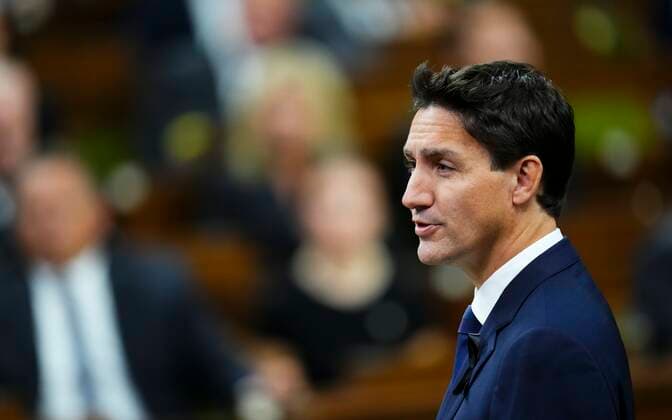 September 15, 2022, Ottawa, ON, CAN: Prime Minister Justin Trudeau pays tribute to Queen Elizabeth in the House of Commons on Parliament Hill in Ottawa on Thursday, Sept. 15, 2022. Ottawa CAN  - ZUMAc35_ 20220915_zaf_c35_008 Copyright: xSeanxKilpatrickx
