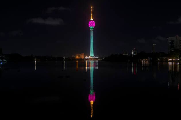 Colombo Lotus Tower is open to the public A General view of the Lotus Tower, which opened to the public in Colombo on 15 September 2022. Colombo Sri Lanka Copyright: KrishanxKariyawasam