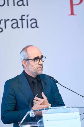 September 17, 2022, Madrid, Madrid, Spain: Luis Tosar during National Cinematrogy Award to Penelope Cruz during 70th San Sebastian International Film Festival at Victoria Eugenia Theatre on September 17, 2022 in Donostia San Sebastian, SpainPenelope Cruz receives National Cinematrogy Award during 70th San Sebastian International Film Festival at Victoria Eugenia Theatre on September 17, 2022 in Donostia San Sebastian, Spain Madrid Spain - ZUMAg15_ 20220917_zaf_g15_083 Copyright: xJackxAbuinx
