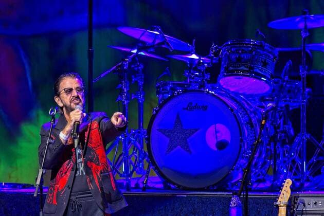 Ringo Starr and his All Star Tour 2022 Roccabella performs on stage at the Hard Rock Live at Seminole Hotel and Casino Hollywood, in Hollywood, Florida on Saturday, September 17, 2022.  MIA20220917112 GARYxIxROTHSTEIN