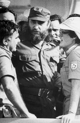 Fidel Castro, First Secretary of Communist Party of Cuba 637025 28.07.1978 Fidel Castro, First Secretary of the Cuban Communist Party s Central Committee, President of the Cuban Council of State, with participants in the 11th World Festival of Youth and Students, Havana (July 29-August 7, 1978). A reproduction. RIA Novosti Sputnik Havana Cuba  Copyright: xRIAxNovostix