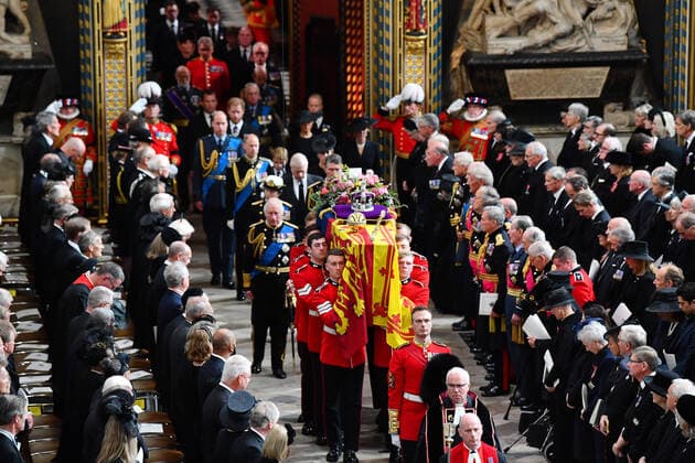 Entertainment Themen der Woche KW38 Entertainment Bilder des Tages . 19 09 2022. London, United Kingdom. The State Funeral of Queen Elizabeth II at Westminster Abbey in London  xPoolx xi-Imagesx IIM-23789-0141
