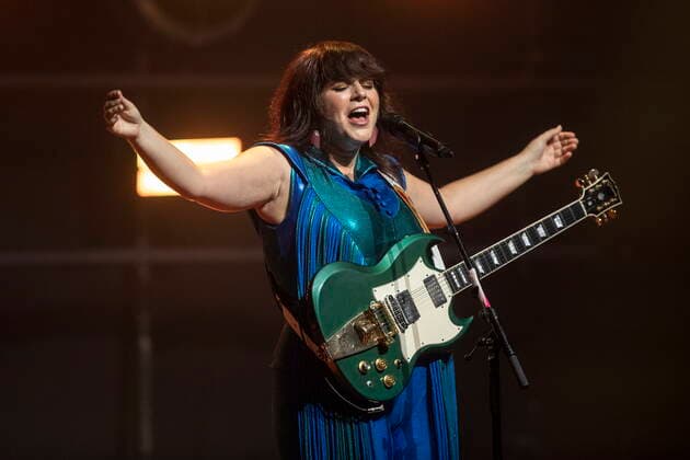 Entertainment Bilder des Tages September 19, 2022, Toronto, ON, CANADA: Lisa Leblanc performs at the Polaris Music Prize Awards in Toronto on Monday, September 19, 2022. Toronto CANADA  - ZUMAc35_ 20220919_zaf_c35_172 Copyright: xChrisxYoungx